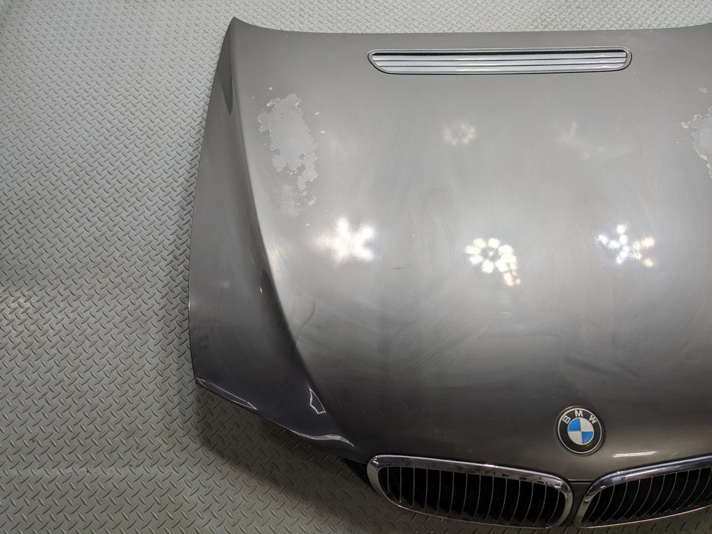 06 - 08 BMW 750I OEM FRONT HOOD BONNET SHELL COVER PANEL TITANIUM GREY METALLIC