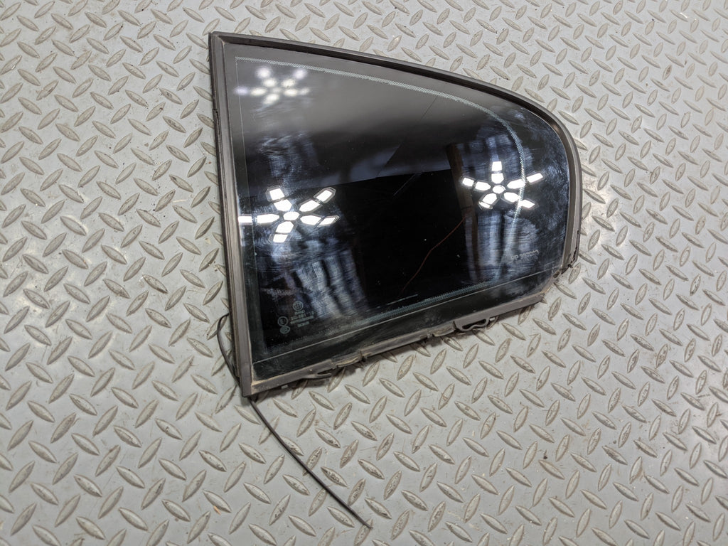 2012 - 2015 BMW 328I OEM VENT WINDOW GLASS REAR LEFT DRIVER SIDE