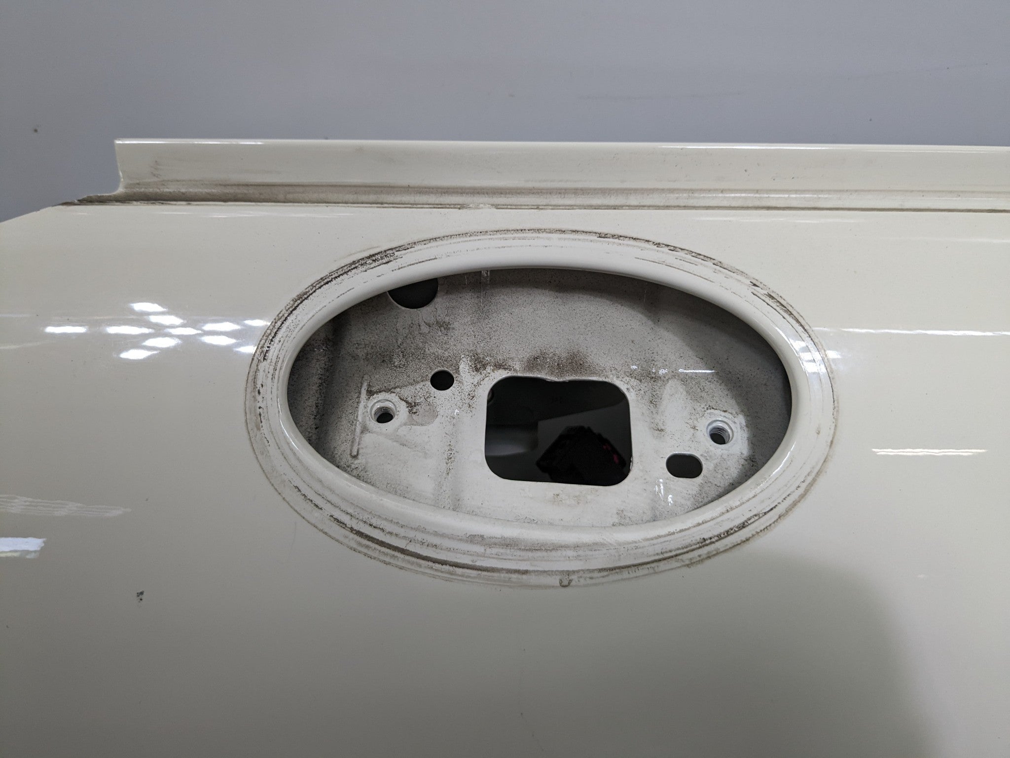 11 - 14 MINI COOPER CLUBMAN OEM DOOR SHELL PANEL PEPPER WHITE FRONT LEFT SIDE