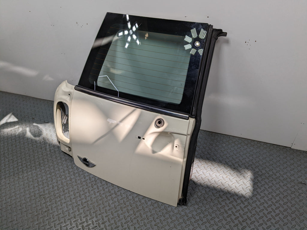 11 - 14 MINI COOPER CLUBMAN OEM TRUNK LID SHELL SPLIT DOOR WITH WINDOW REAR LEFT