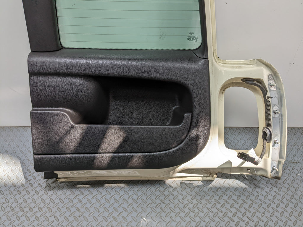 11 - 14 MINI COOPER CLUBMAN OEM TRUNK LID SHELL SPLIT DOOR WITH WINDOW REAR LEFT