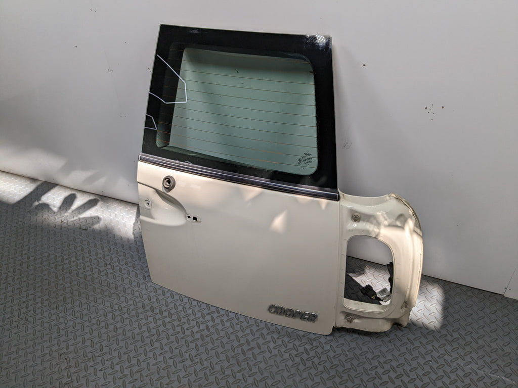 11-14 MINI COOPER CLUBMAN OEM TRUNK LID SHELL SPLIT DOOR WITH WINDOW REAR RIGHT