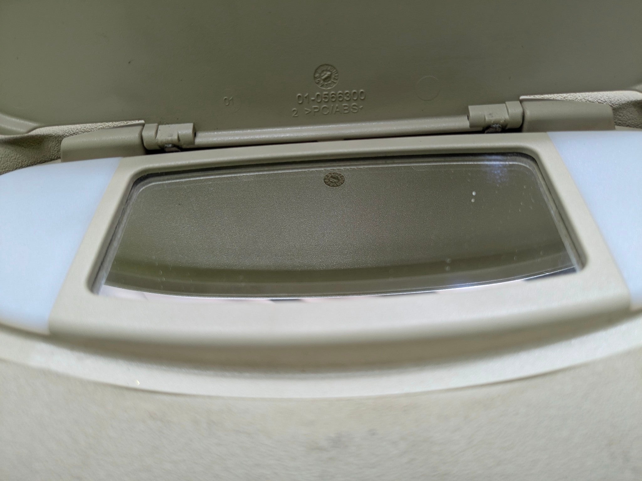 11 - 14 MINI COOPER CLUBMAN OEM SUN VISOR INTERIOR UPPER ROOF FRONT RIGHT SIDE