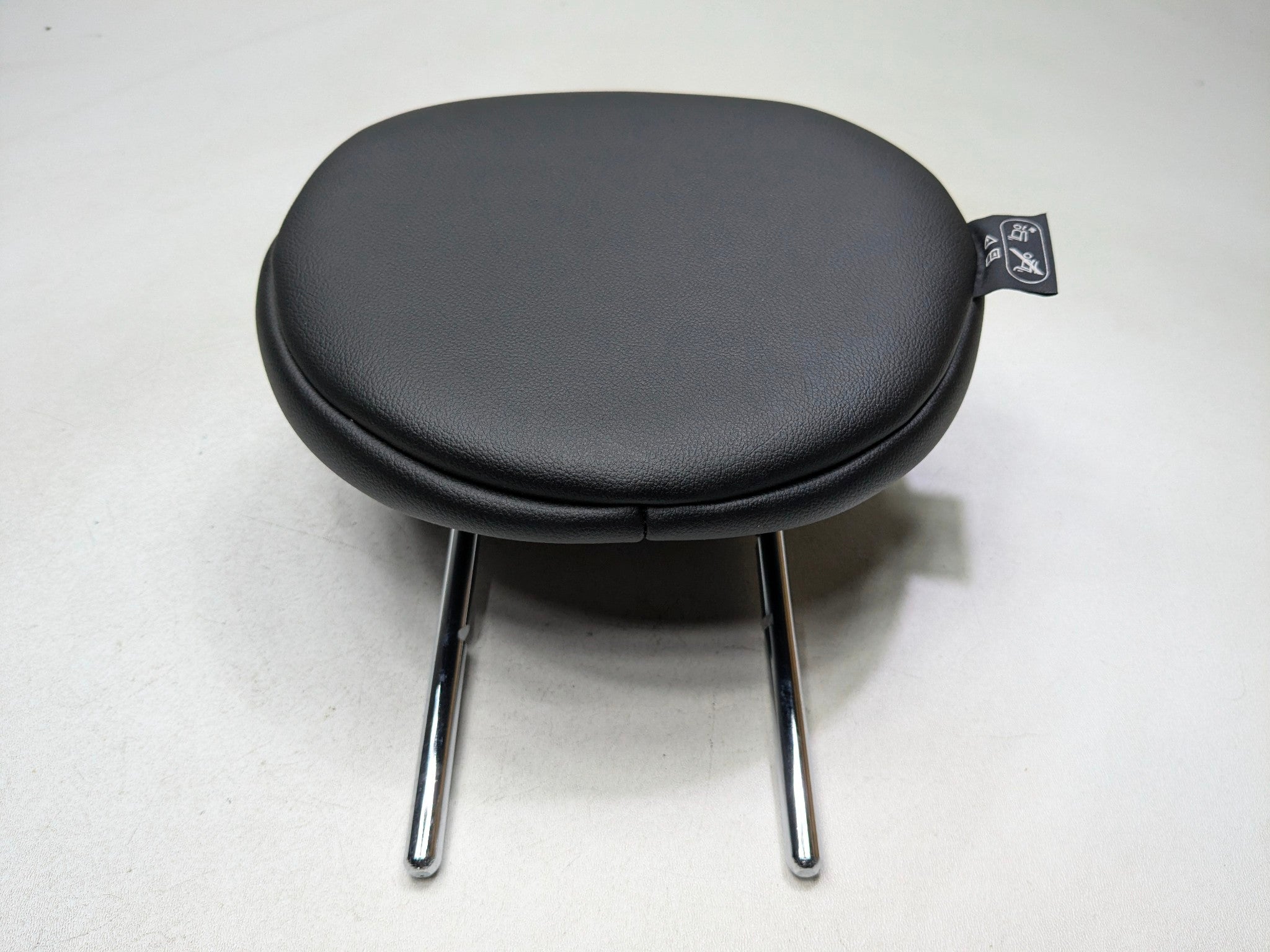 2011 - 2014 MINI COOPER CLUBMAN OEM SEAT HEADREST LEATHER BLACK REAR LEFT SIDE