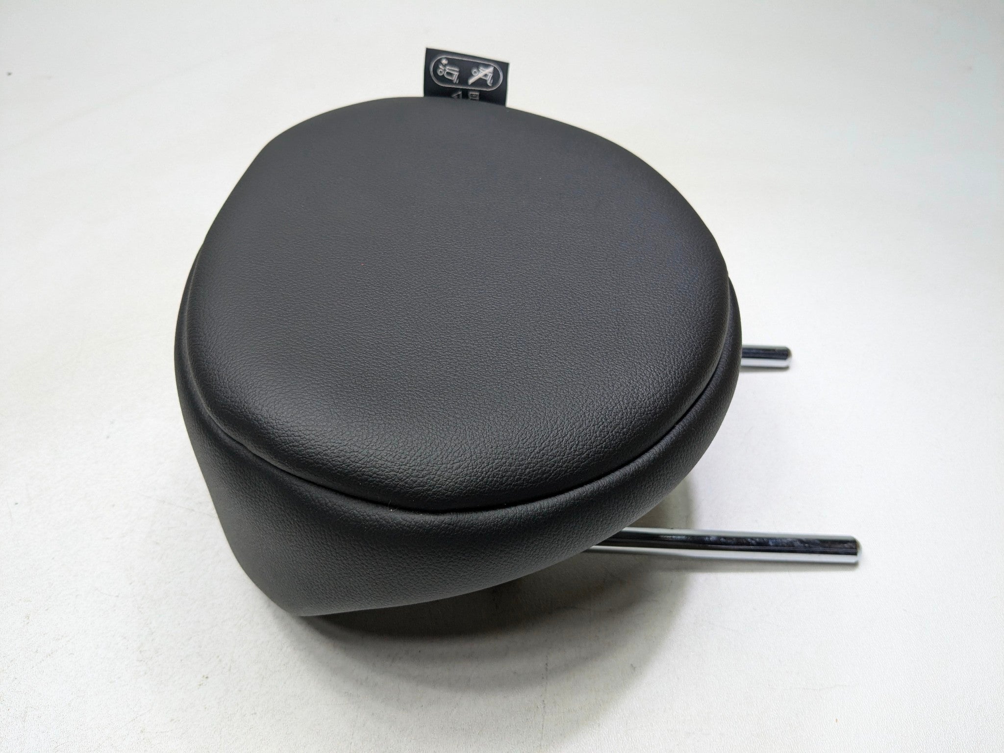 2011 - 2014 MINI COOPER CLUBMAN OEM SEAT HEADREST LEATHER BLACK REAR LEFT SIDE