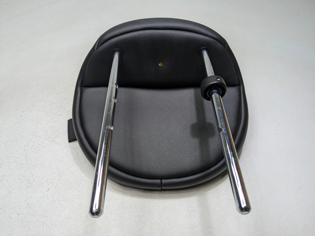 2011 - 2014 MINI COOPER CLUBMAN OEM SEAT HEADREST LEATHER BLACK REAR RIGHT SIDE