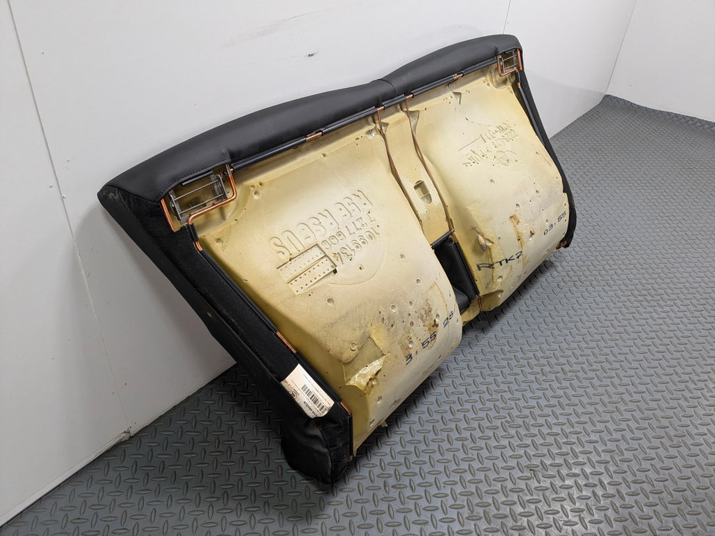 11 - 14 MINI COOPER CLUBMAN OEM LOWER SEAT CUSHION LEATHER BLACK REAR SECOND ROW