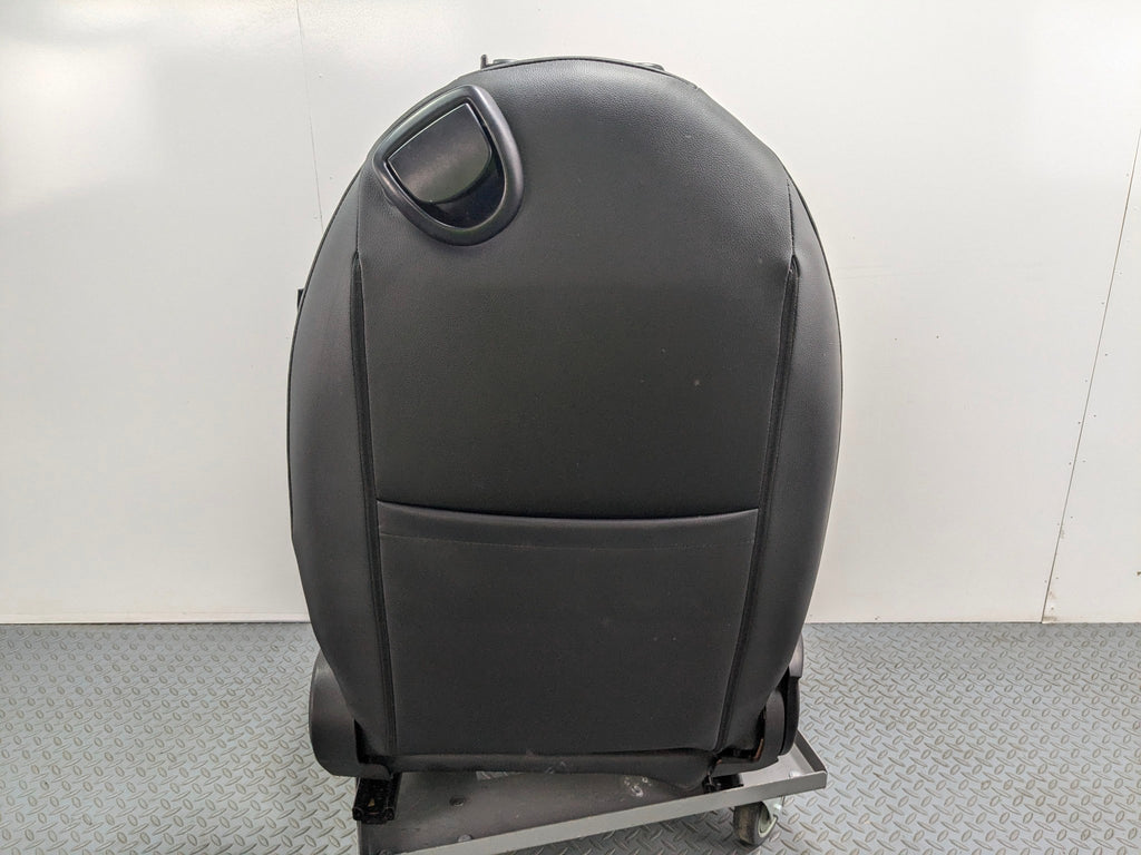 11 - 14 MINI COOPER CLUBMAN OEM SEAT BLACK LEATHER WITH BUCKLE FRONT LEFT SIDE