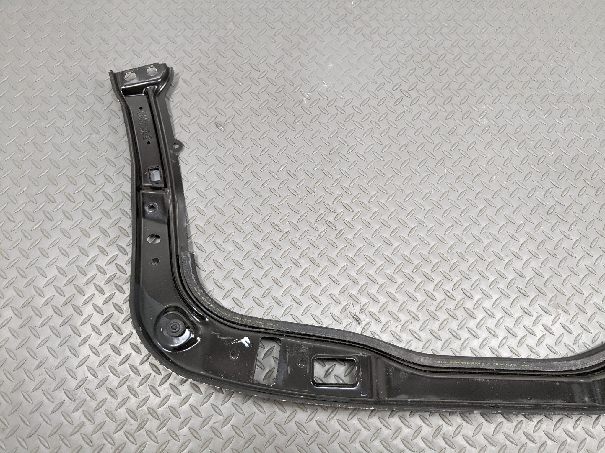 2011 - 2014 MINI COOPER CLUBMAN OEM RADIATOR CORE SUPPORT UPPER TIE BAR ASSEMBLY