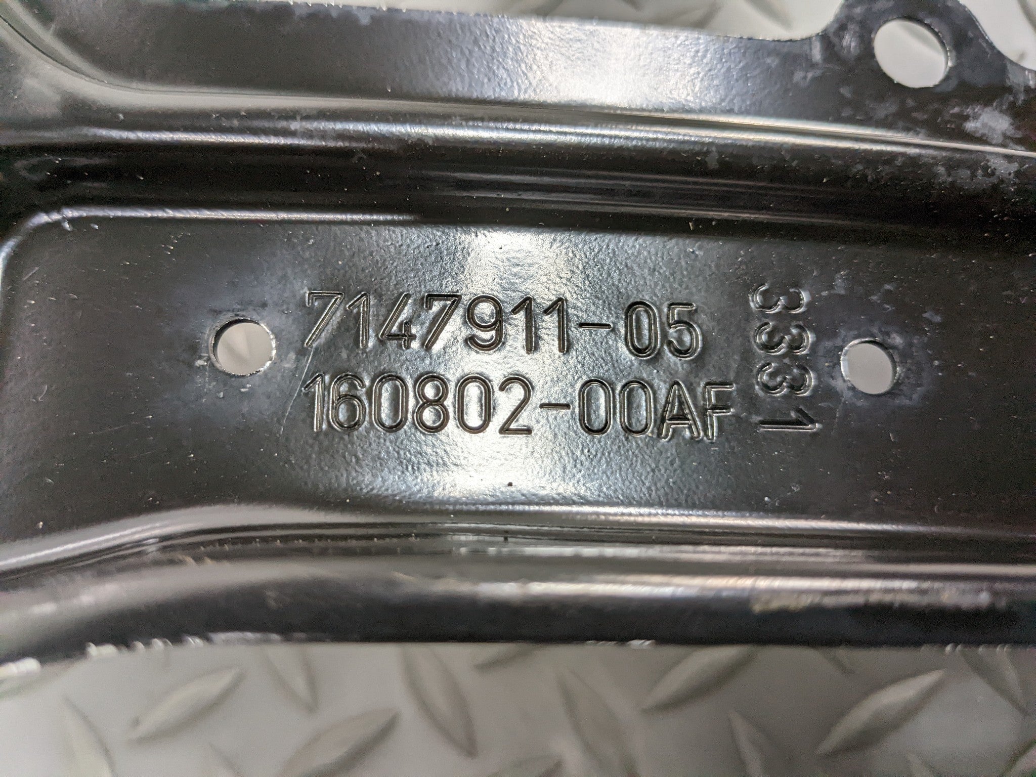 2011 - 2014 MINI COOPER CLUBMAN OEM RADIATOR CORE SUPPORT UPPER TIE BAR ASSEMBLY
