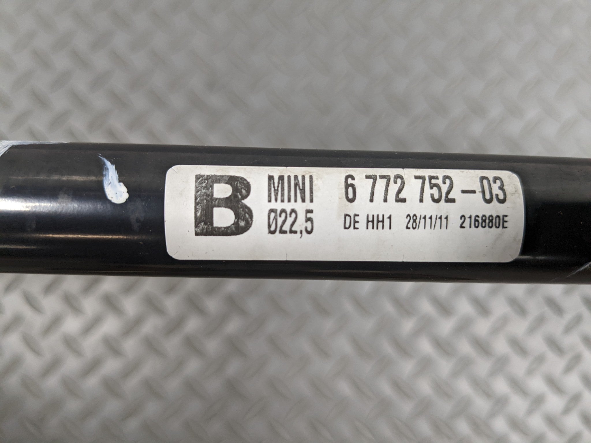 11-14 MINI COOPER CLUBMAN OEM STABILIZER ANTI ROLL SWAY BAR ROD FRONT SUSPENSION