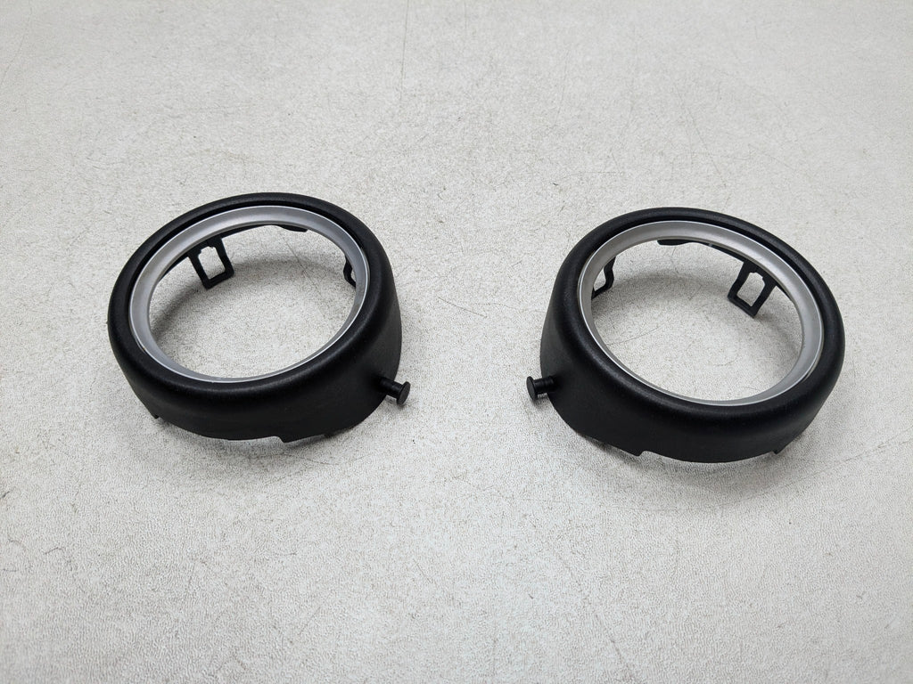 2011 - 2014 MINI COOPER CLUBMAN OEM FRONT DOOR OPENER INSIDE HANDLE TRIM SET