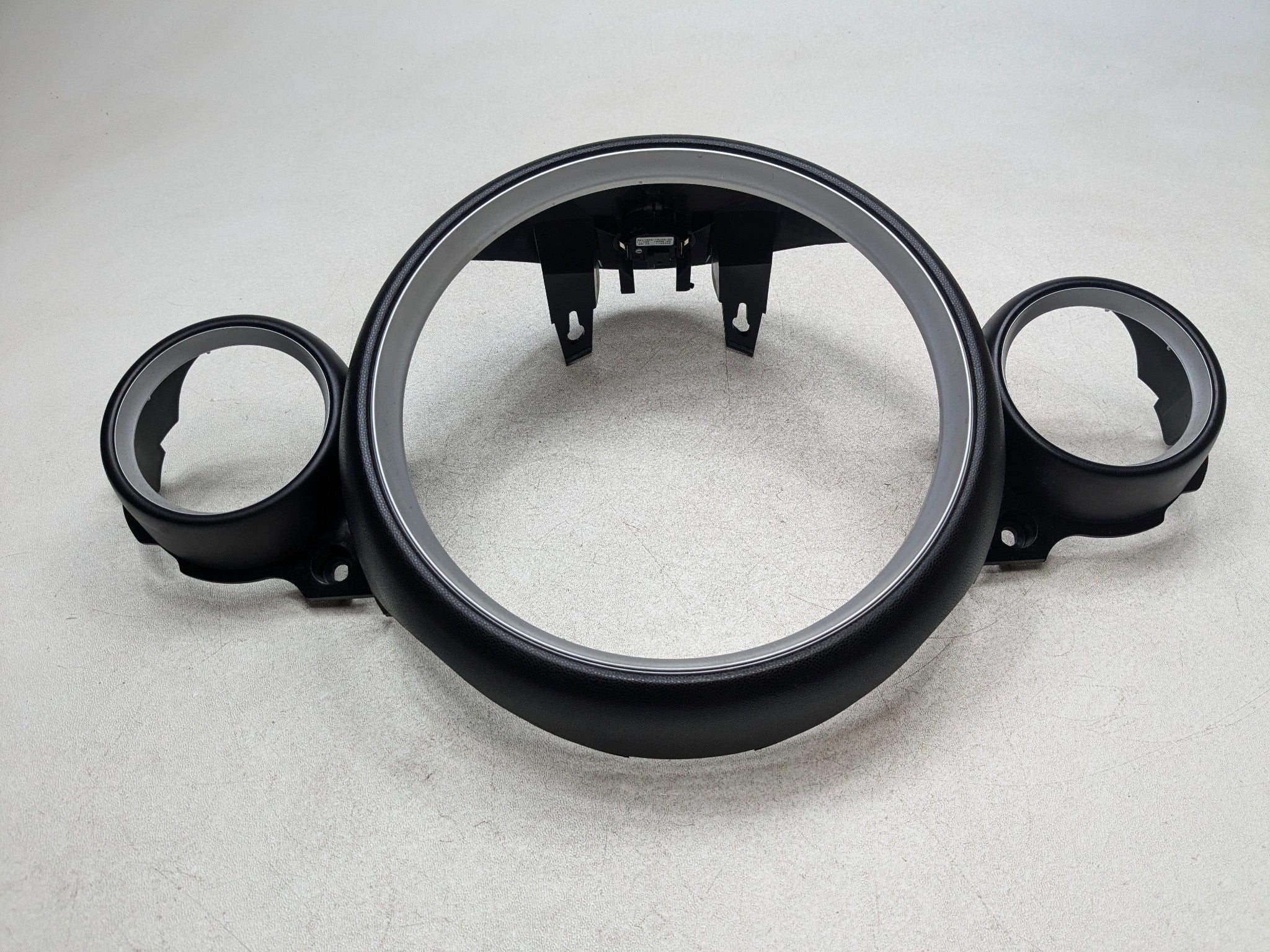 2011 - 2014 MINI COOPER CLUBMAN OEM CLUSTER SPEEDOMETER TRIM BEZEL DASH CENTER