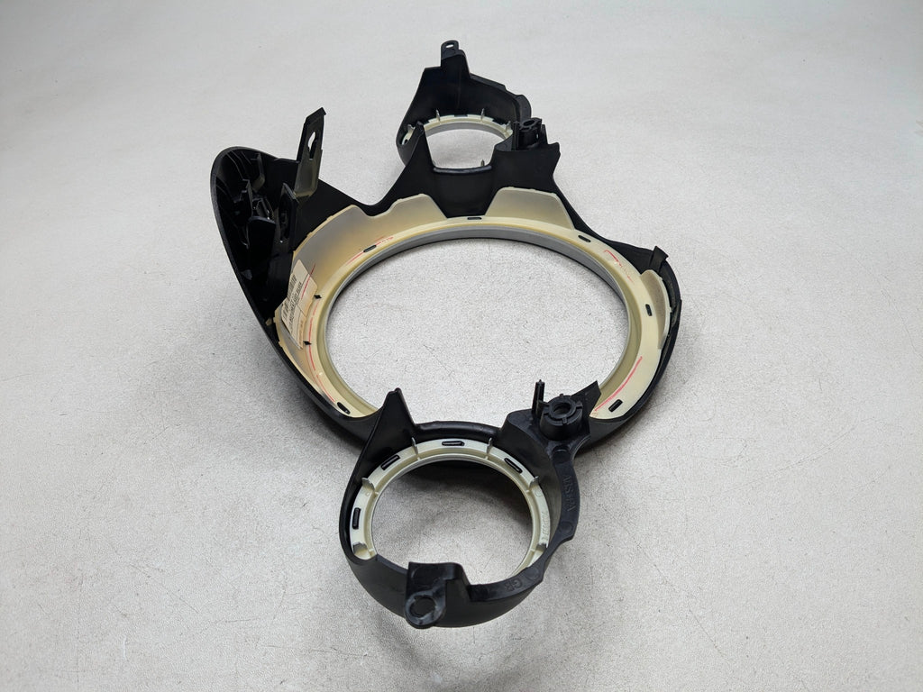 2011 - 2014 MINI COOPER CLUBMAN OEM CLUSTER SPEEDOMETER TRIM BEZEL DASH CENTER