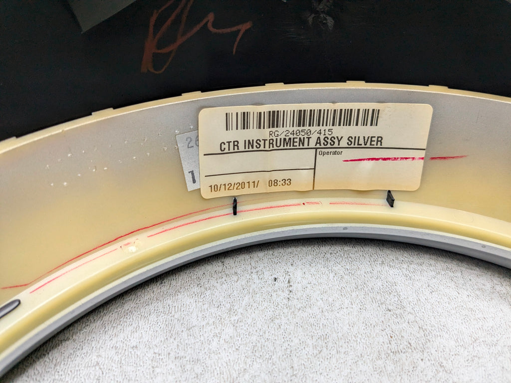 2011 - 2014 MINI COOPER CLUBMAN OEM CLUSTER SPEEDOMETER TRIM BEZEL DASH CENTER