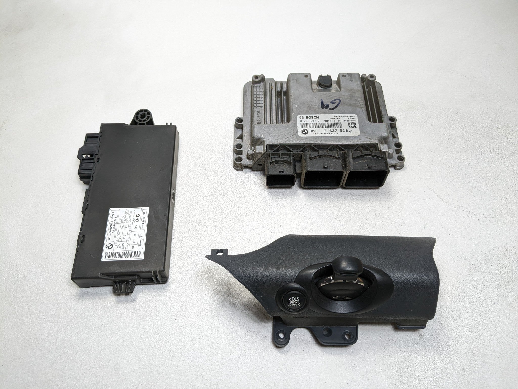 2011 - 2014 MINI COOPER CLUBMAN OEM TURBO ENGINE COMPUTER KEY SET CAS ECU ECM