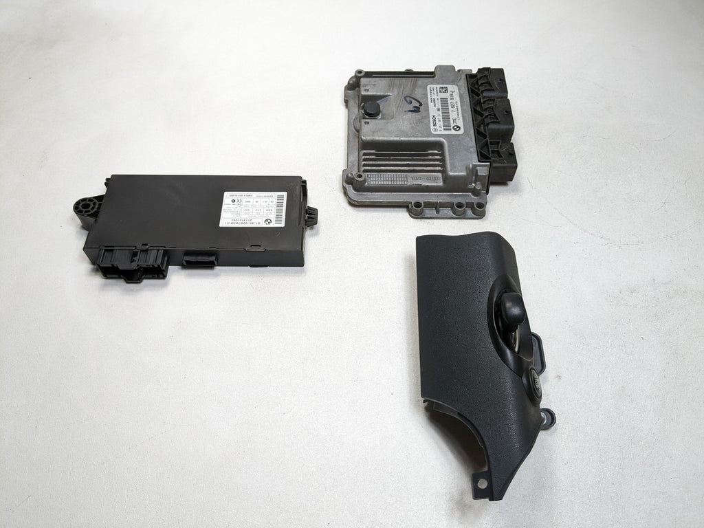 2011 - 2014 MINI COOPER CLUBMAN OEM TURBO ENGINE COMPUTER KEY SET CAS ECU ECM
