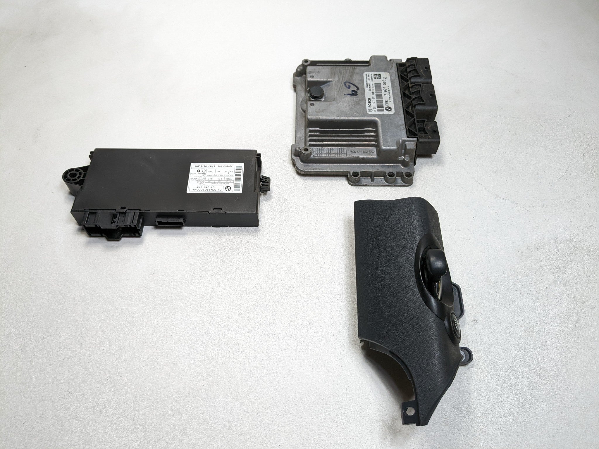 2011 - 2014 MINI COOPER CLUBMAN OEM TURBO ENGINE COMPUTER KEY SET CAS ECU ECM
