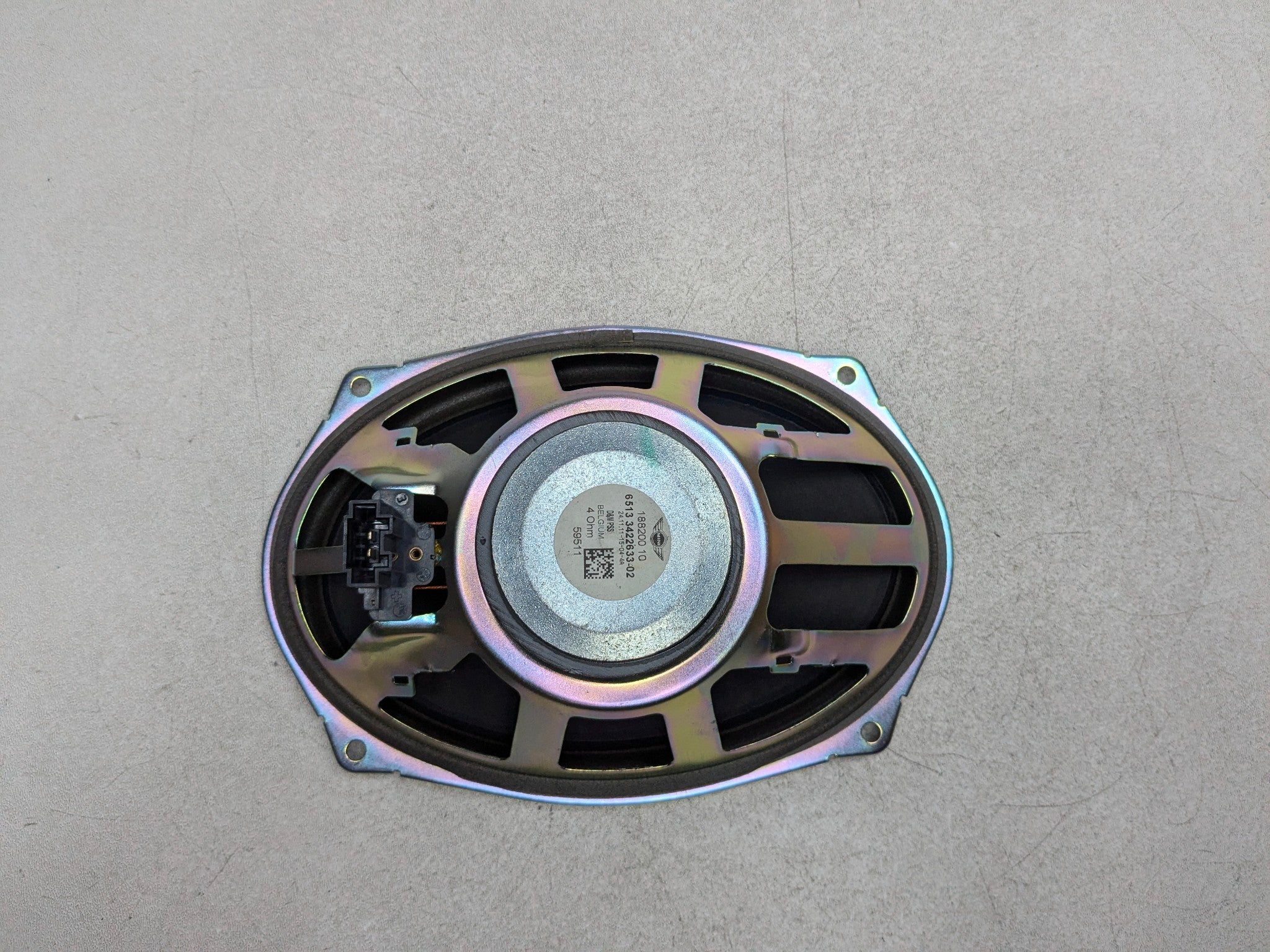 11 - 14 MINI COOPER CLUBMAN OEM SPEAKER AUDIO SOUND SYSTEM REAR BASS STANDARD