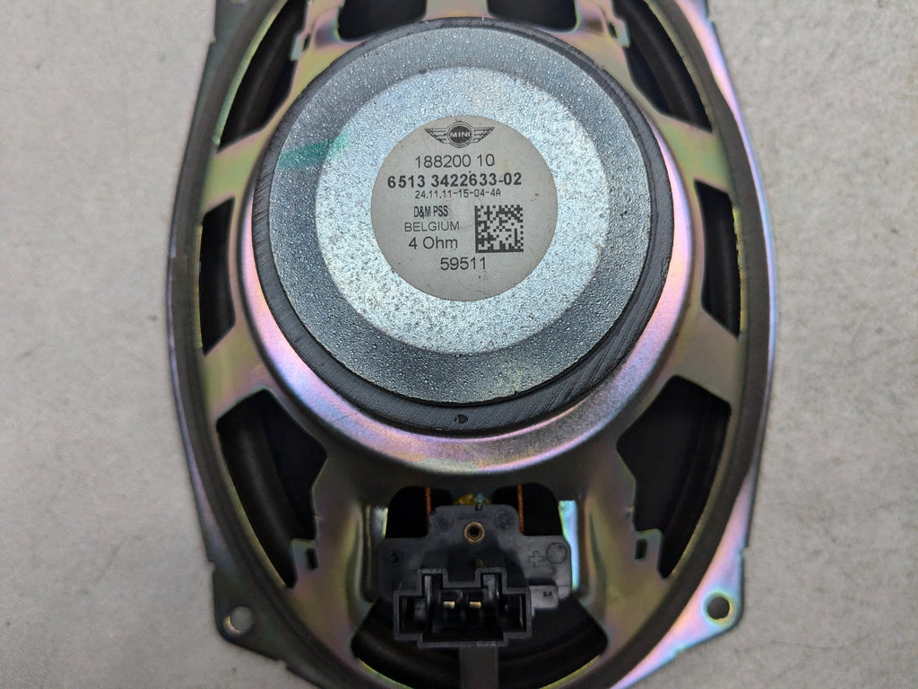 11 - 14 MINI COOPER CLUBMAN OEM SPEAKER AUDIO SOUND SYSTEM REAR BASS STANDARD