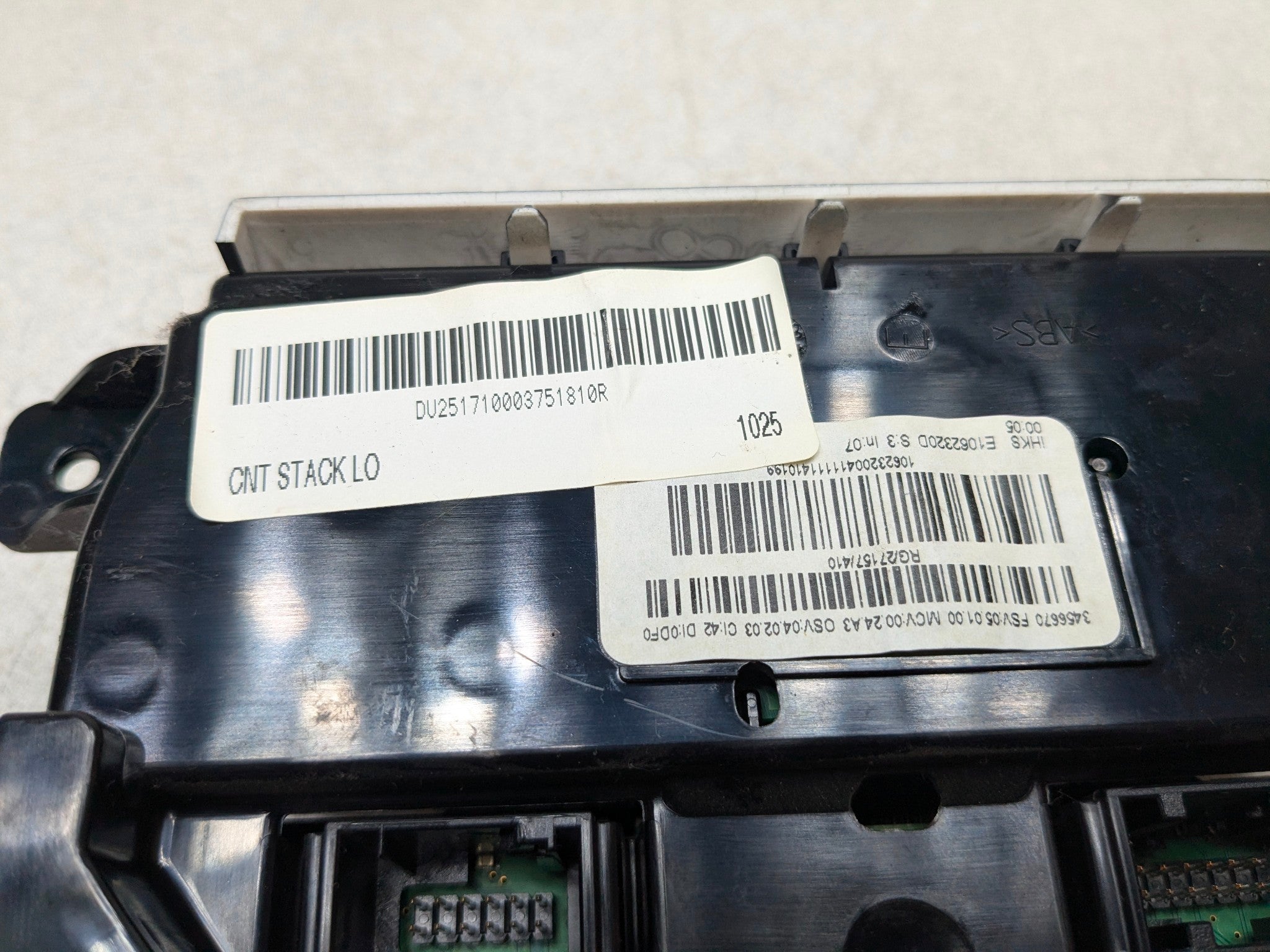 2011 - 2014 MINI COOPER CLUBMAN OEM AC HEATER TEMPERATURE CONTROL SWITCH