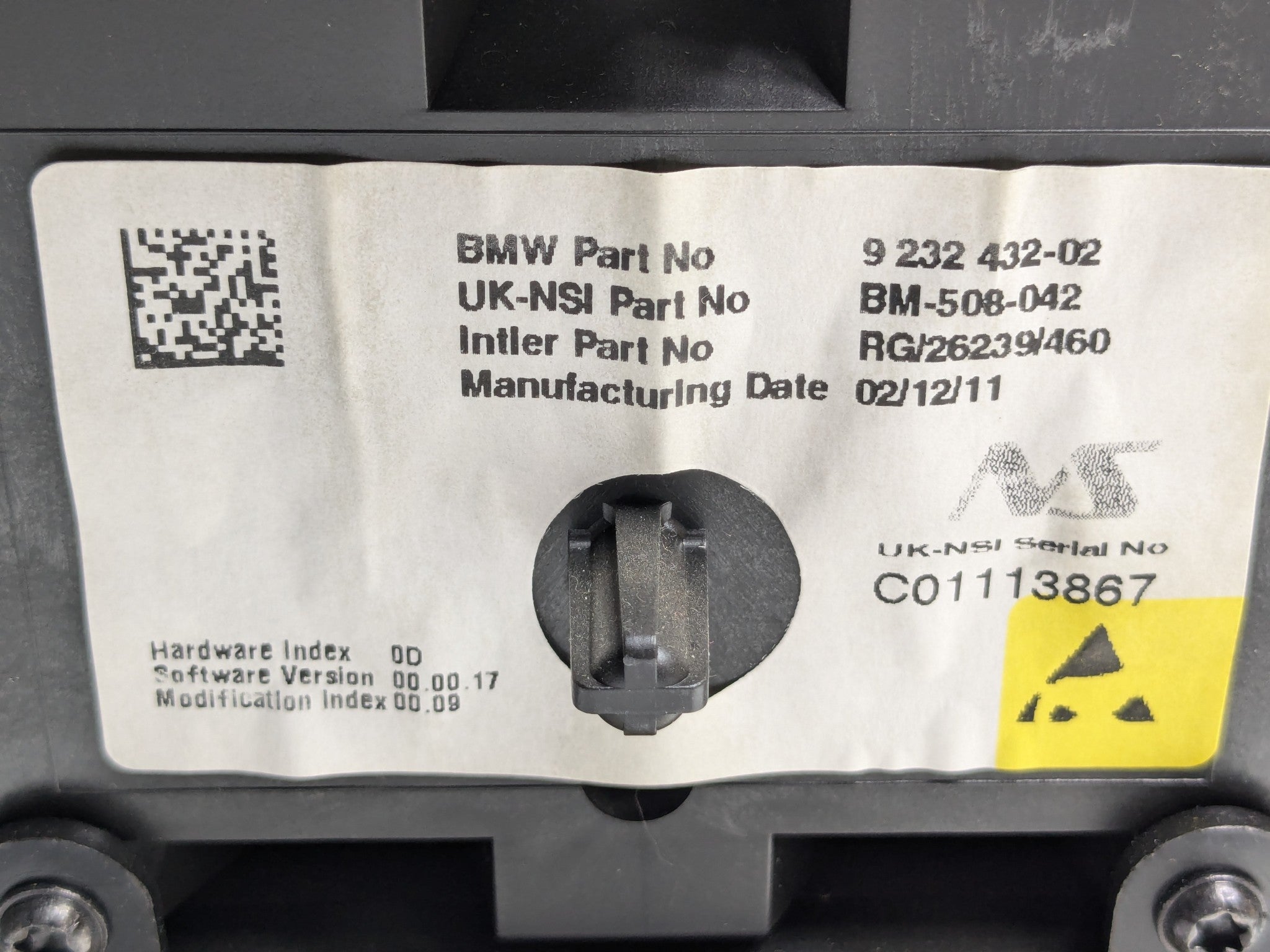 11 - 14 MINI COOPER CLUBMAN OEM SPEEDOMETER INSTRUMENT CLUSTER GAUGES WITH CD