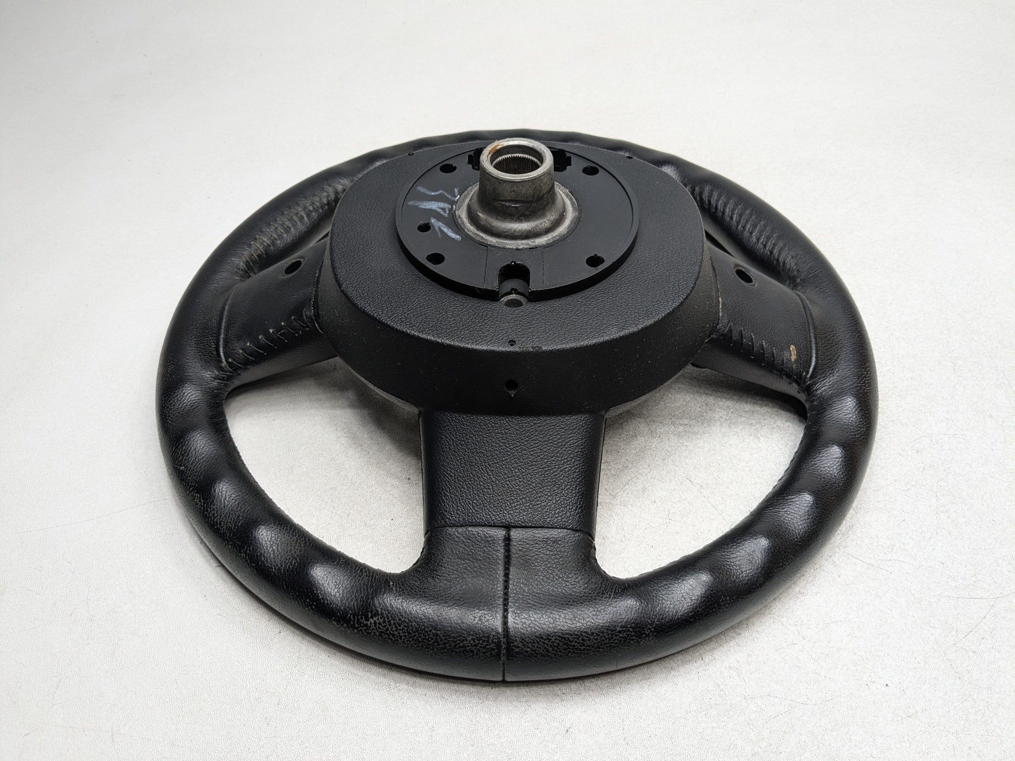 2011 - 2014 MINI COOPER CLUBMAN OEM STEERING WHEEL BLACK LEATHER FRONT LEFT SIDE
