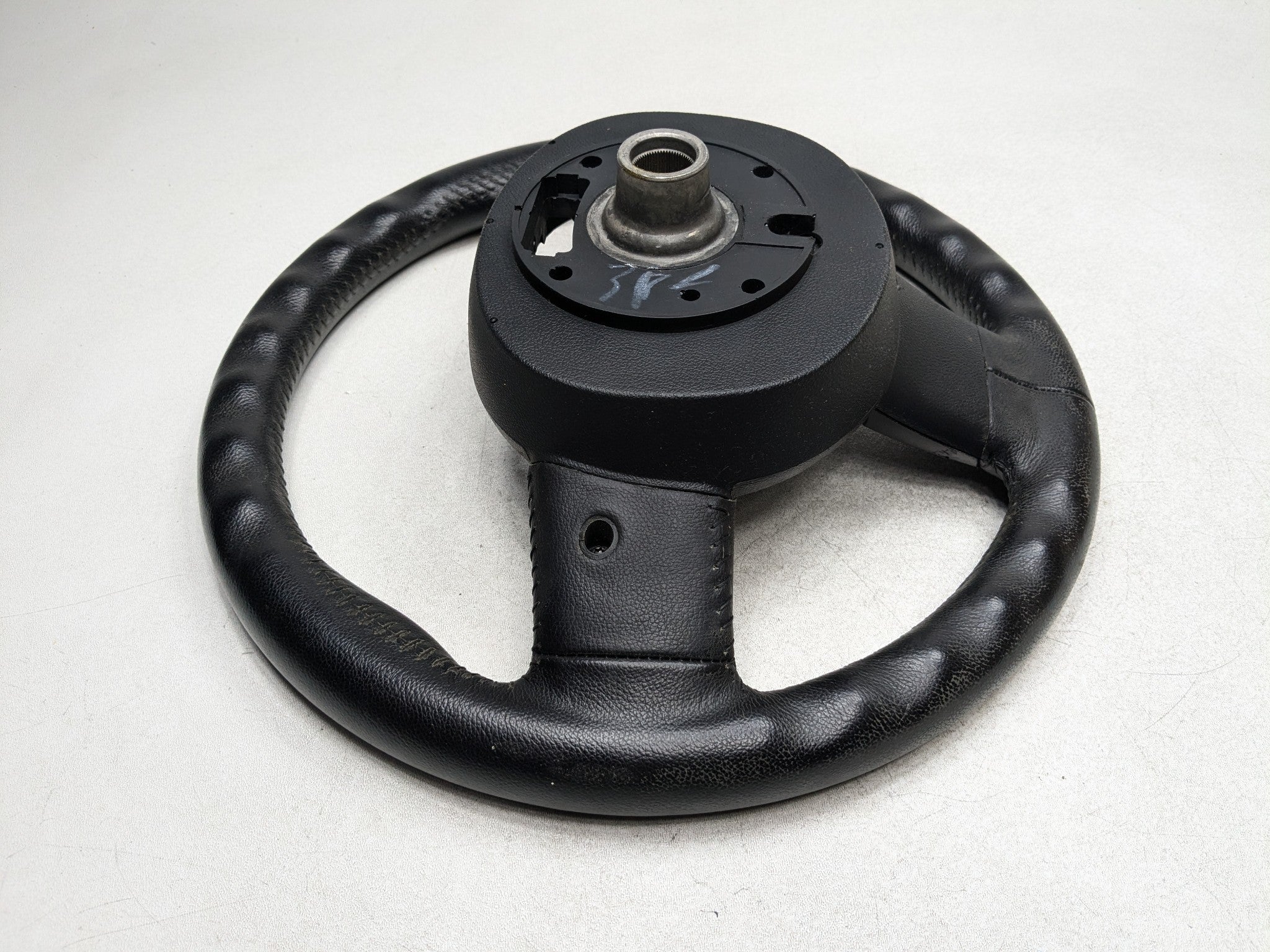 2011 - 2014 MINI COOPER CLUBMAN OEM STEERING WHEEL BLACK LEATHER FRONT LEFT SIDE