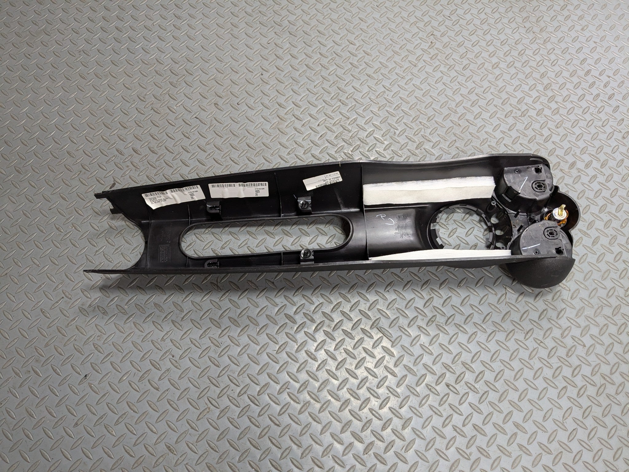 2011 - 2014 MINI COOPER CLUBMAN OEM CENTER CONSOLE BASE FRAME STORAGE CUP HOLDER