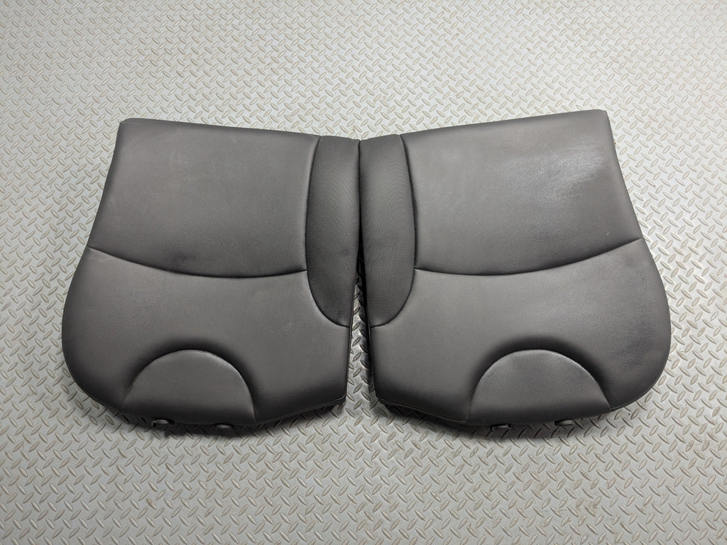2011 - 2014 MINI COOPER CLUBMAN OEM REAR UPPER SEATS CUSHION LEATHER BLACK