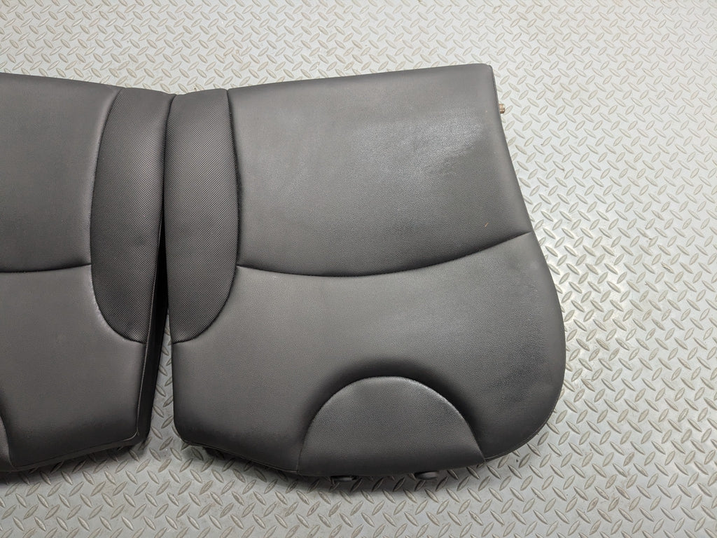 2011 - 2014 MINI COOPER CLUBMAN OEM REAR UPPER SEATS CUSHION LEATHER BLACK