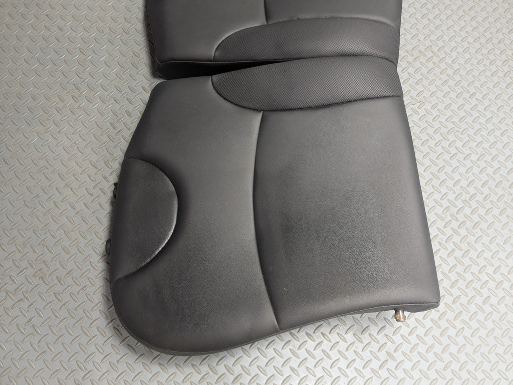 2011 - 2014 MINI COOPER CLUBMAN OEM REAR UPPER SEATS CUSHION LEATHER BLACK