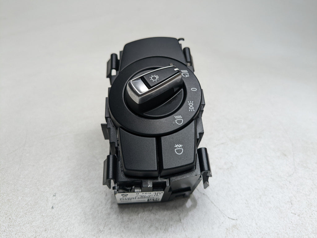 2013 - 2015 BMW X1 OEM HEADLIGHT FOGLIGHT CONTROL SWITCH PANEL BLACK