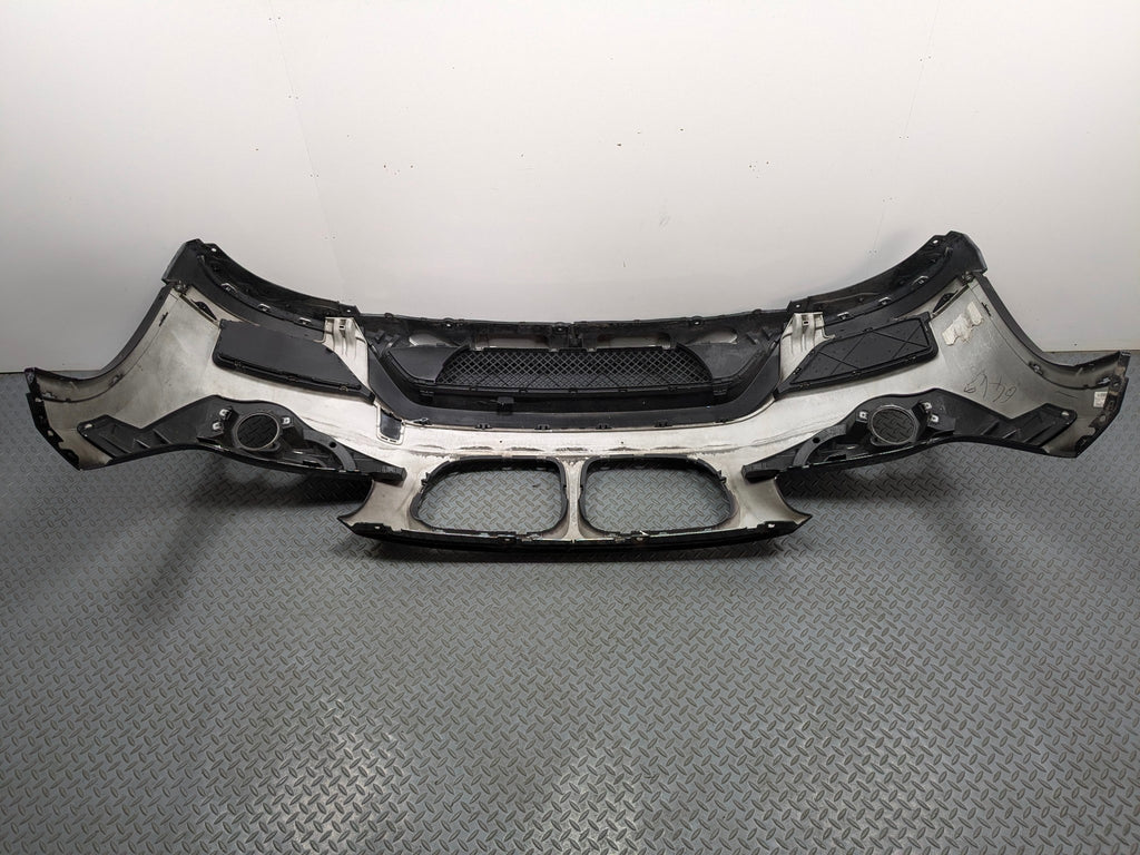 2013 - 2015 BMW X1 OEM FRONT BUMPER COVER PANEL ASSEMBLY BLACK