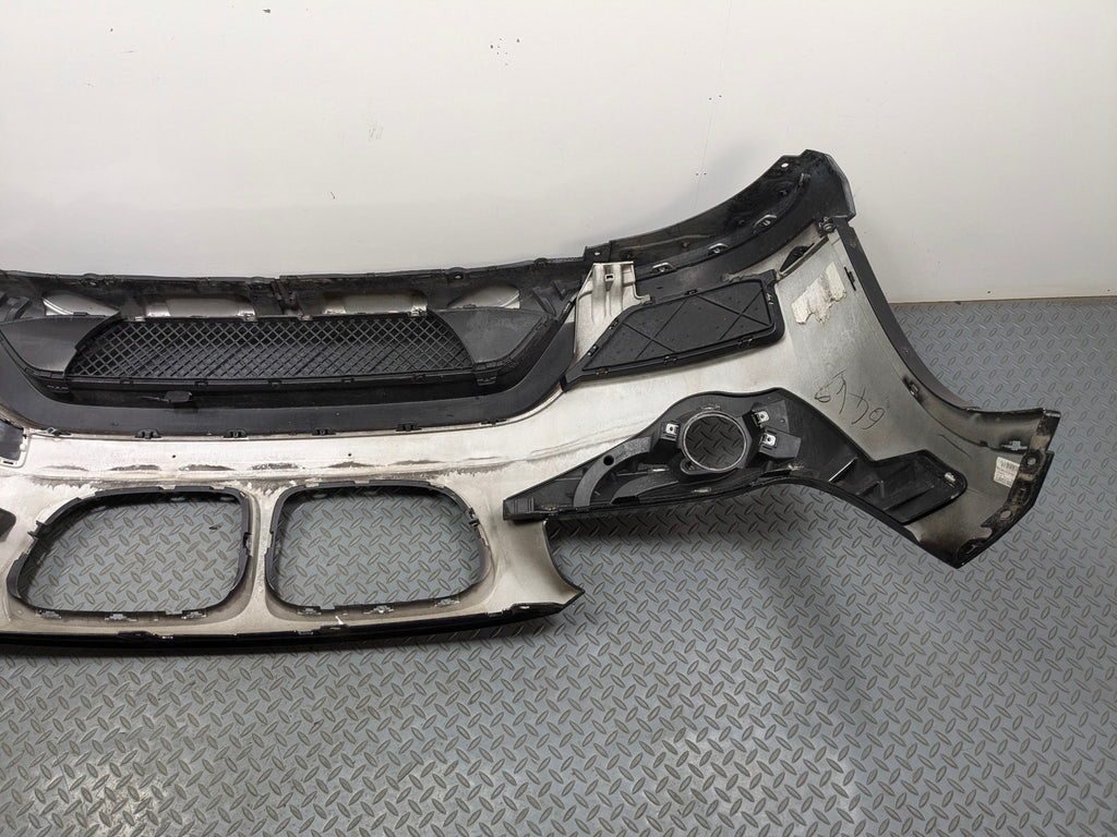 2013 - 2015 BMW X1 OEM FRONT BUMPER COVER PANEL ASSEMBLY BLACK