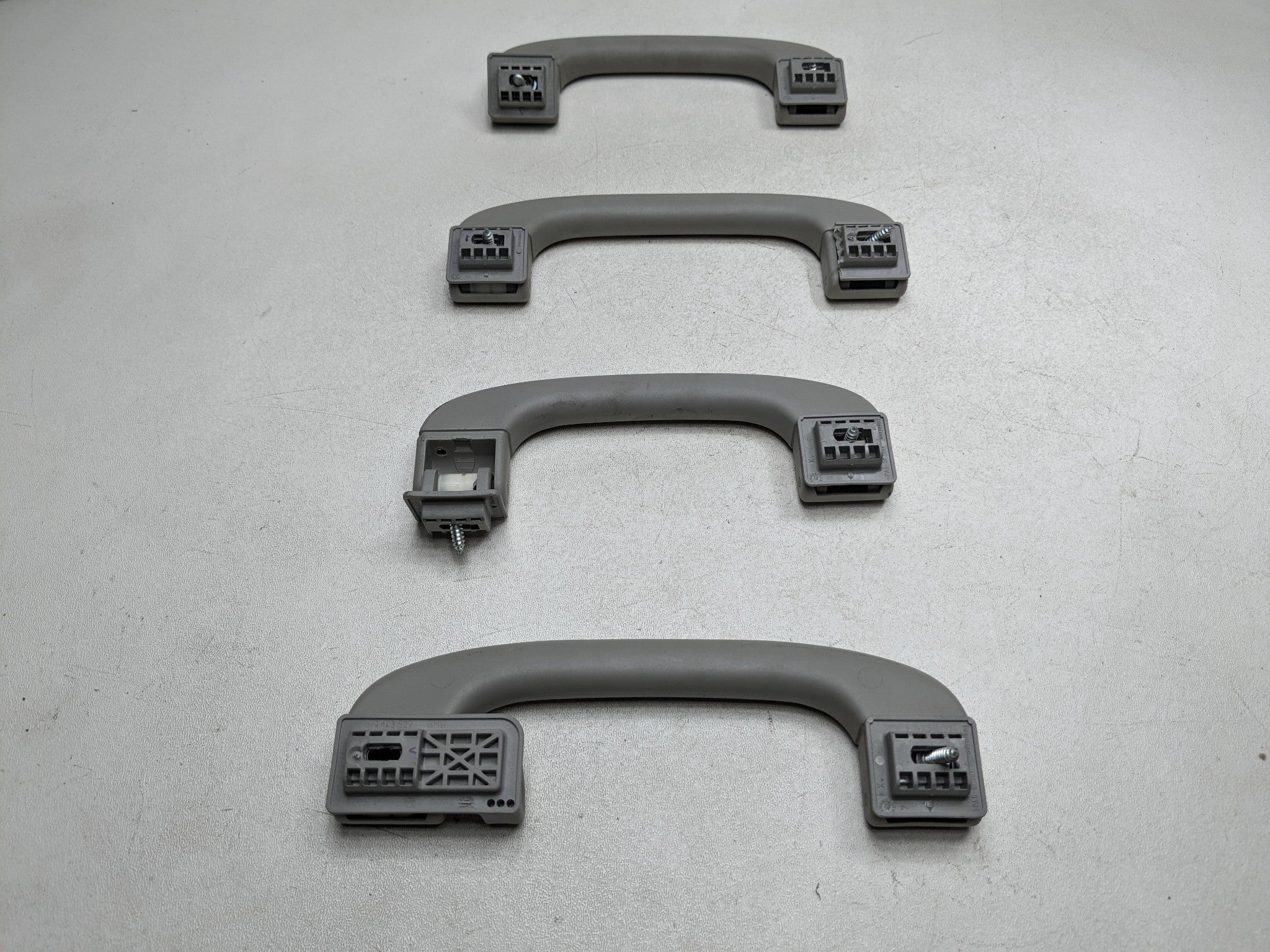 2013 - 2015 BMW X1 OEM INTERIOR GRAB HANDLE BAR SET FRONT AND REAR SIDE
