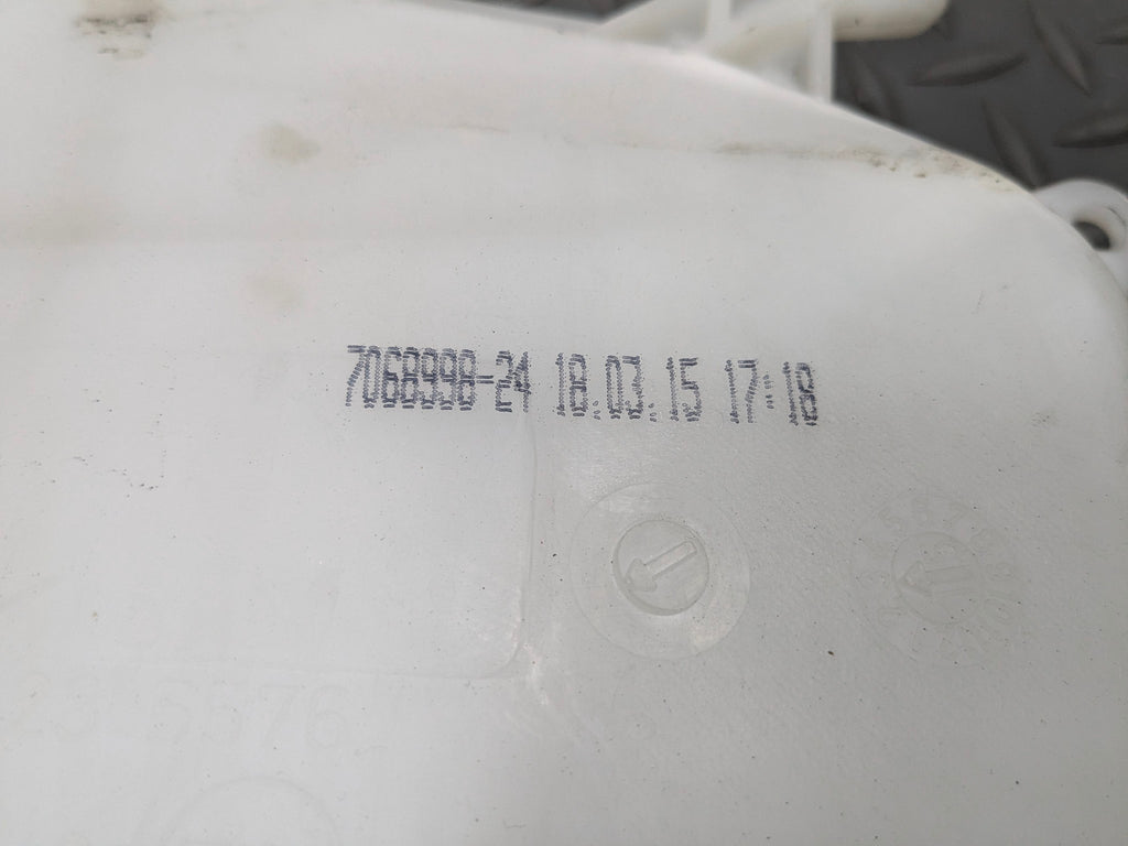 2013 - 2015 BMW X1 OEM FRONT WINDSHIELD WASHER BOTTLE FLUID RESERVOIR TANK