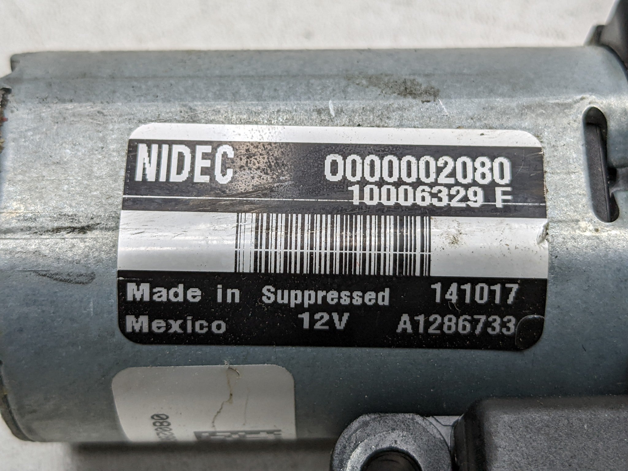 2013 - 2015 BMW X1 OEM FRONT UPPER OVERHEAD SUNROOF GLASS SLIDING MOTOR ASSEMBLY