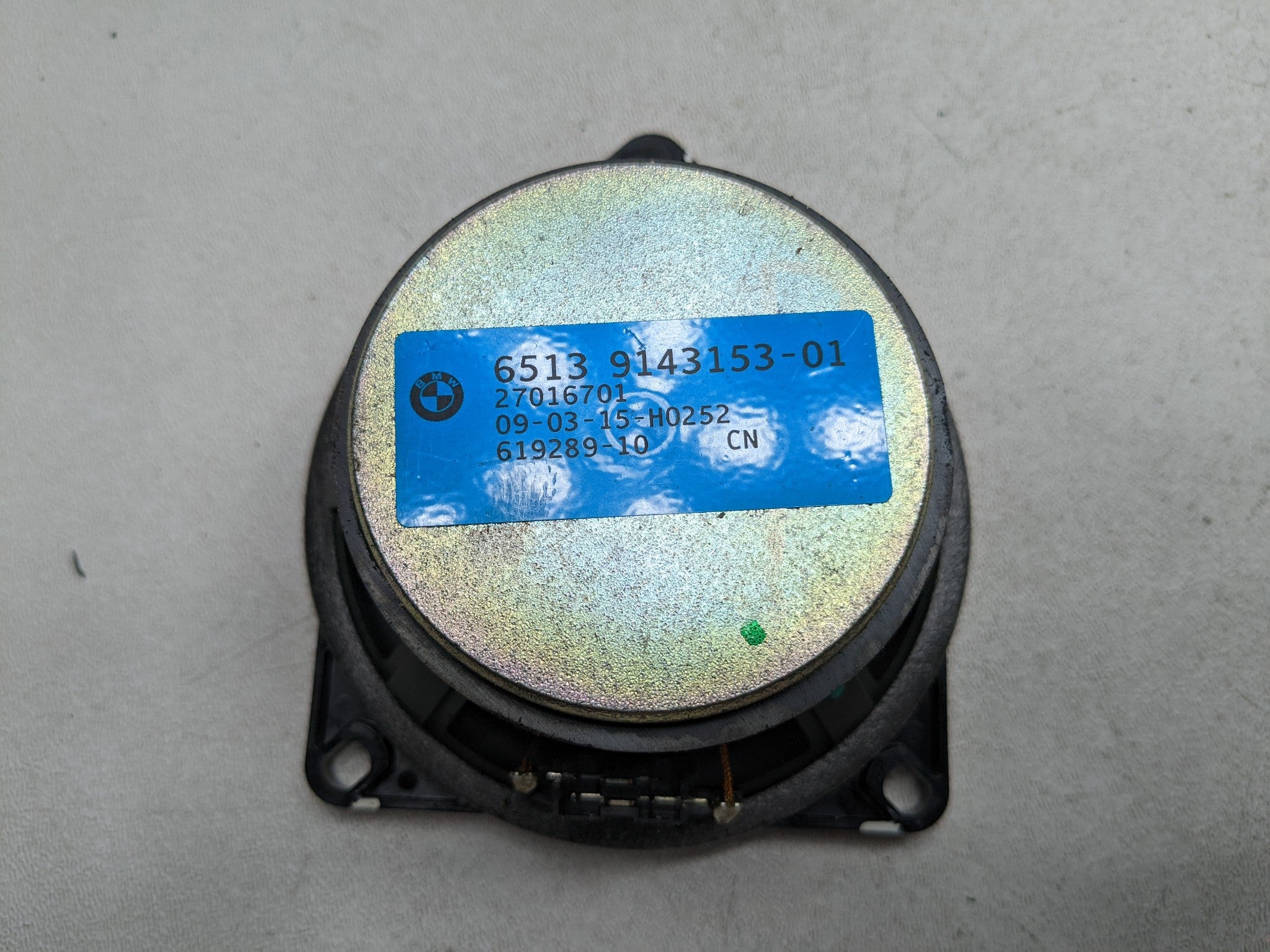 2013 - 2015 BMW X1 OEM DOOR AUDIO SPEAKER SET OF FIVE FRONT AND REAR SIDE