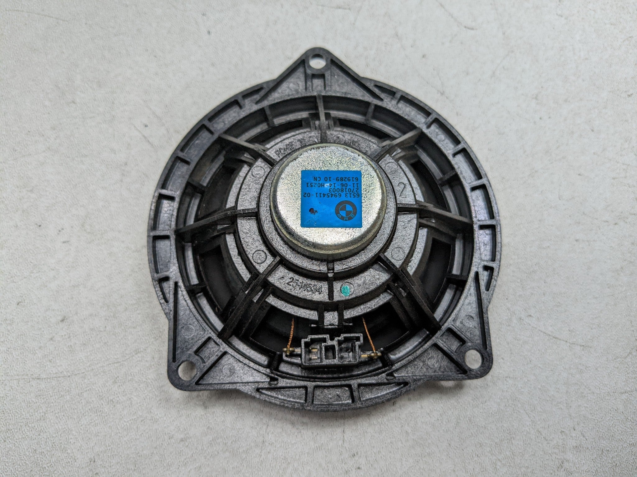2013 - 2015 BMW X1 OEM DOOR AUDIO SPEAKER SET OF FIVE FRONT AND REAR SIDE