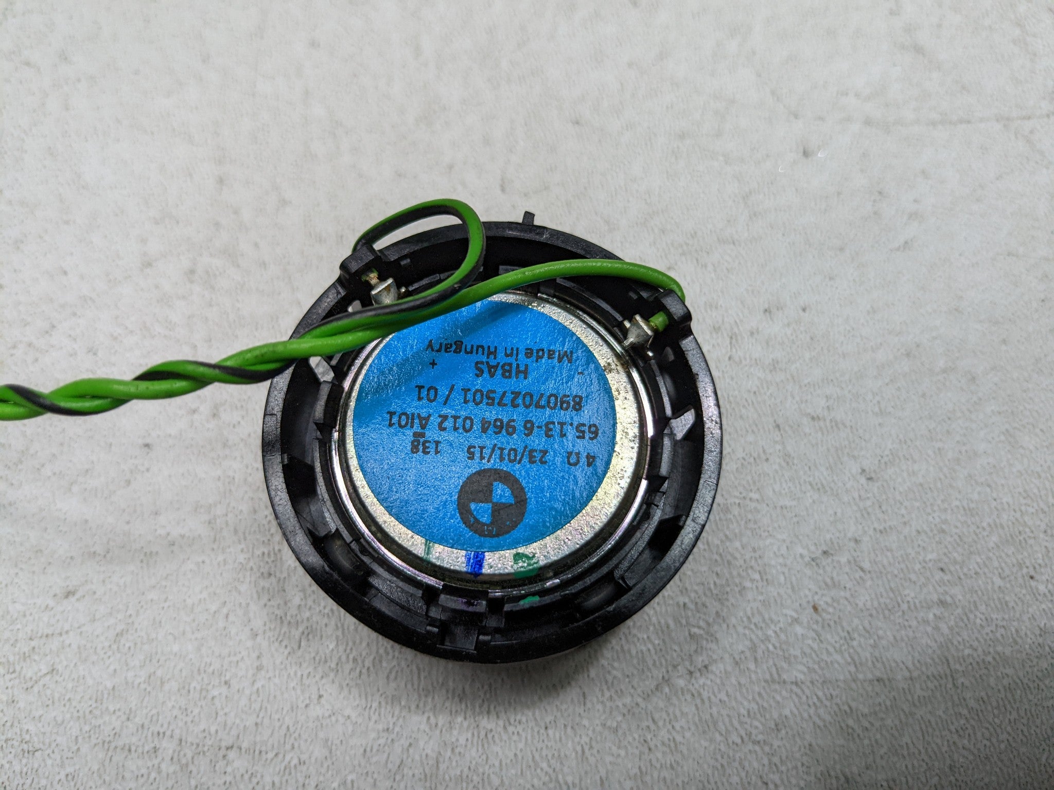2013 - 2015 BMW X1 OEM DOOR AUDIO SPEAKER SET OF FIVE FRONT AND REAR SIDE