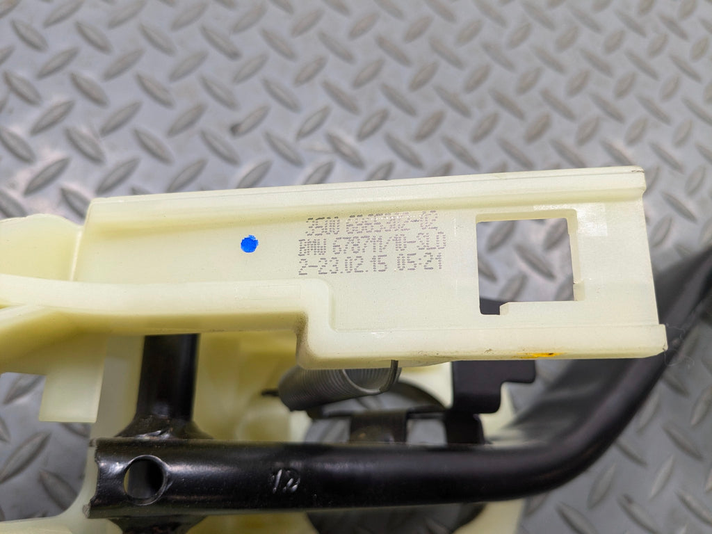 2013 - 2015 BMW X1 OEM FRONT BRAKE PEDAL WITH SUPPORT MOUNT BRACKET ASSEMBLY