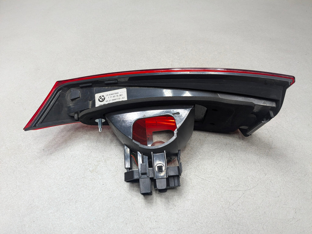 2013 - 2015 BMW X1 OEM INNER TAIL LIGHT ASSEMBLY GATE MOUNTED REAR LEFT SIDE
