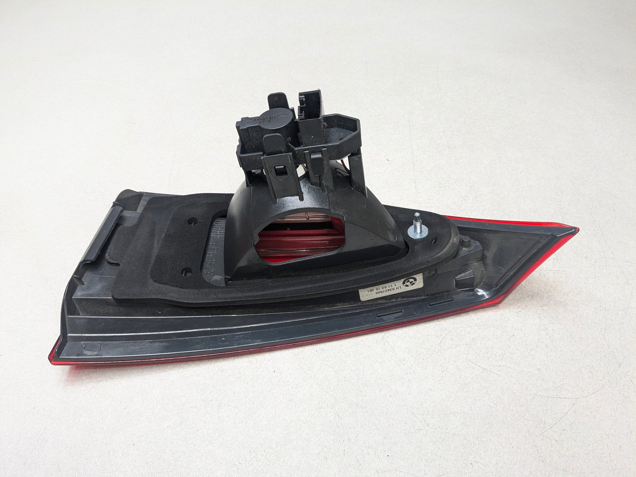 2013 - 2015 BMW X1 OEM INNER TAIL LIGHT ASSEMBLY GATE MOUNTED REAR LEFT SIDE