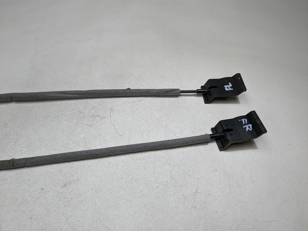 2013 - 2015 BMW X1 OEM HOOD BONNET LOCK LATCH CABLE SET FRONT LEFT AND RIGHT