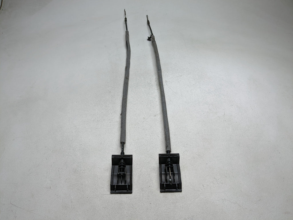 2013 - 2015 BMW X1 OEM HOOD BONNET LOCK LATCH CABLE SET FRONT LEFT AND RIGHT