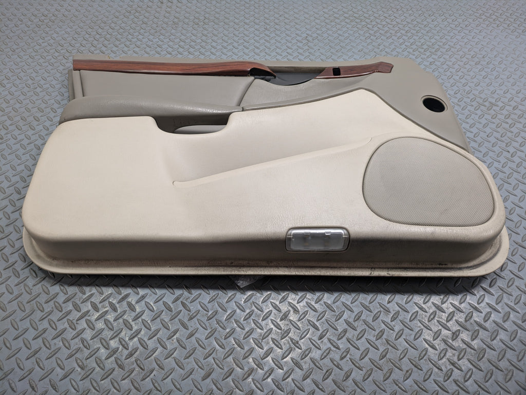 00 - 05 CADILLAC DEVILLE OEM INTERIOR DOOR TRIM PANEL CASHMERE FRONT LEFT SIDE