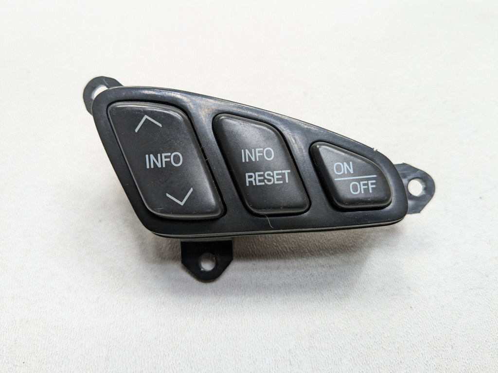 2000 - 2005 CADILLAC DEVILLE OEM DASH INFORMATION DISPLAY CONTROL SWITCH FRONT