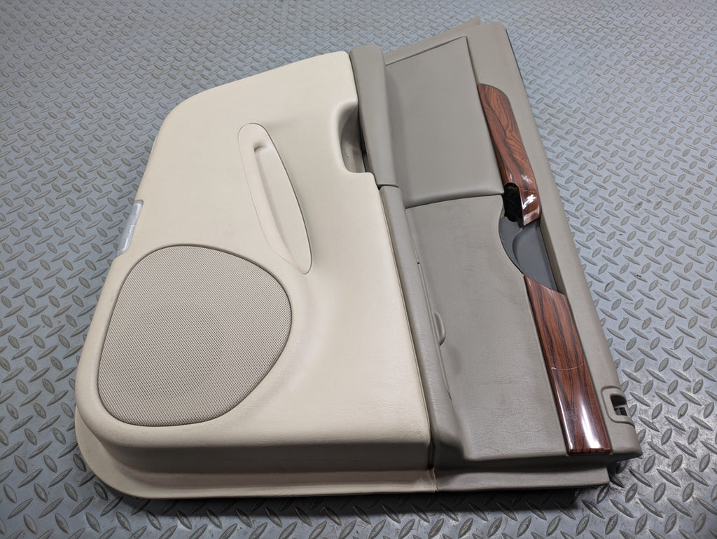 00 - 2005 CADILLAC DEVILLE OEM INTERIOR DOOR TRIM PANEL CASHMERE REAR LEFT SIDE