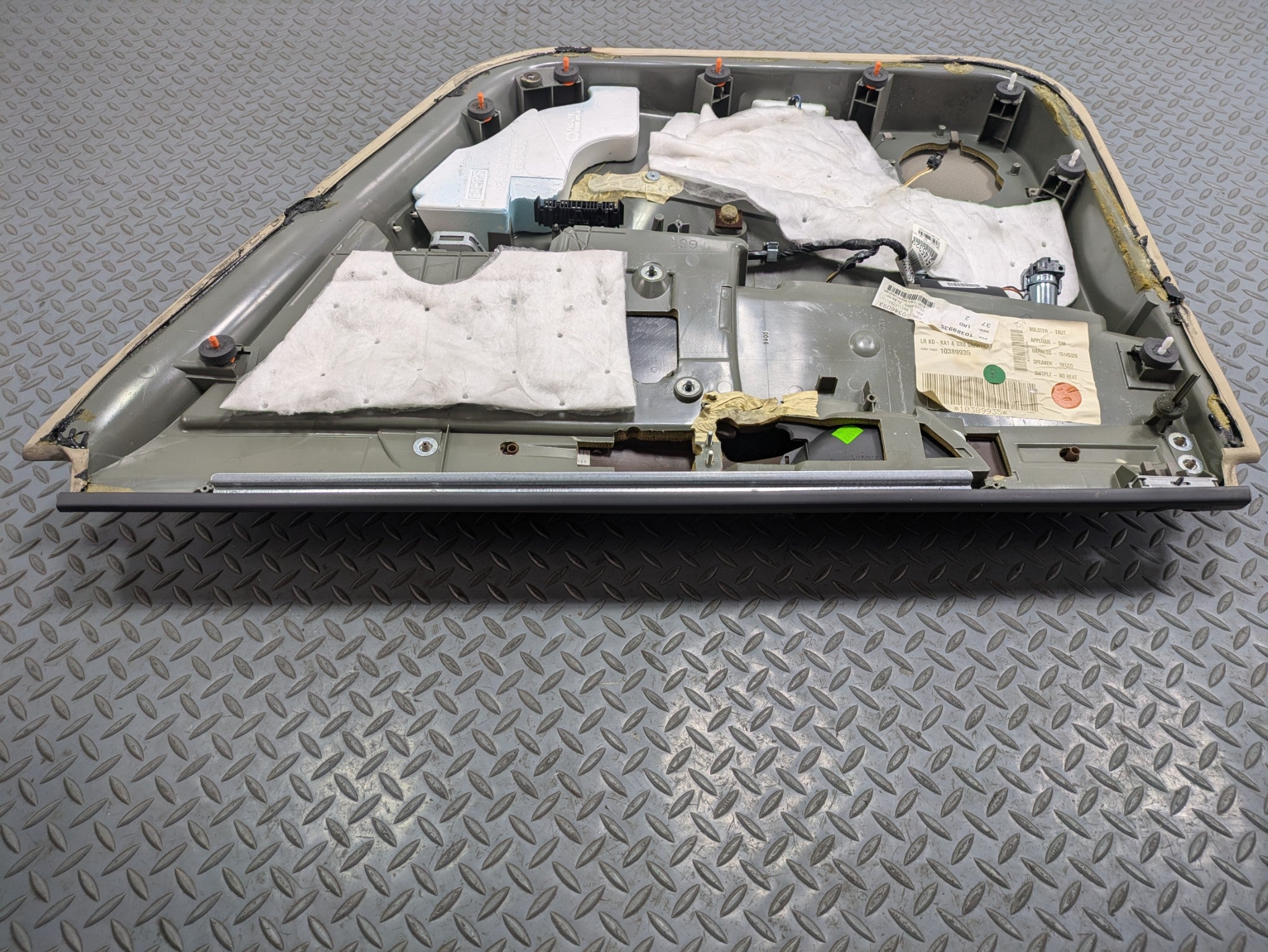 00 - 2005 CADILLAC DEVILLE OEM INTERIOR DOOR TRIM PANEL CASHMERE REAR LEFT SIDE